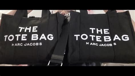 the tote bag fake vs real|Real vs Fake Marc Jacobs Tote Bag .